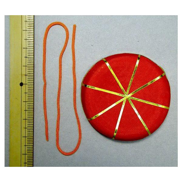 絵の無い藤笠です。サイズ：直径　5cm