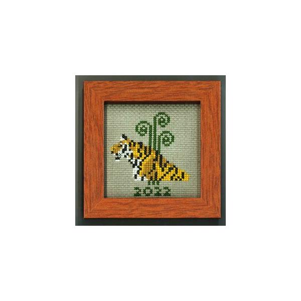 メール便可 マリヤオリジナルクロスステッチ刺繍セット 干支「虎