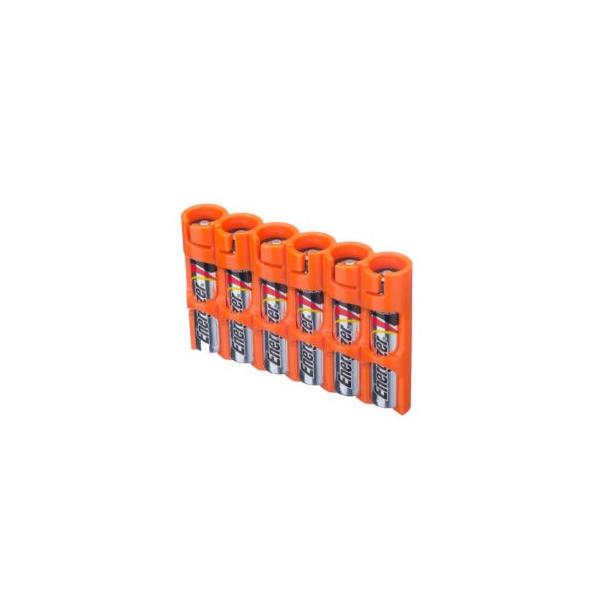 【メール便可】 POWERPAX AAA POWER PAX ORANGE パワーパックス　バッテリーホルダー　単4乾電池6本用