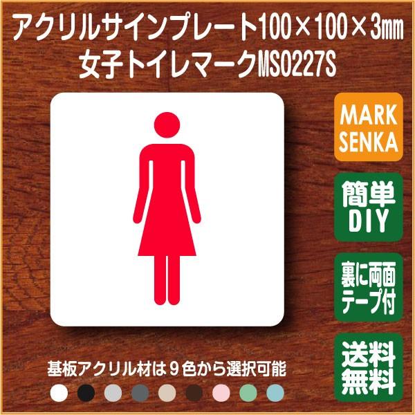 Iso規格ピクトグラム 女子トイレ トイレピクトサイン 100 100mm Ms0227s トイレサイン トイレプレート ピクトサイン サインプレート 室名札 トイレピクト 106lsms0227s ピクトサインマークプレート専門店 通販 Yahoo ショッピング