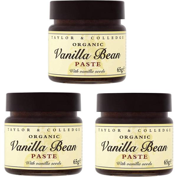 バニラビーンズの香りを余すことなく抽出し、バニラの種と砂糖を加えて使いやすいペースト状に加工しています。バニラエッセンスやバニラオイル、エクストラクトとは異なり、バニラビーンズの黒い粒々した種が入っているのが特徴です。ティースプーンでお好み...