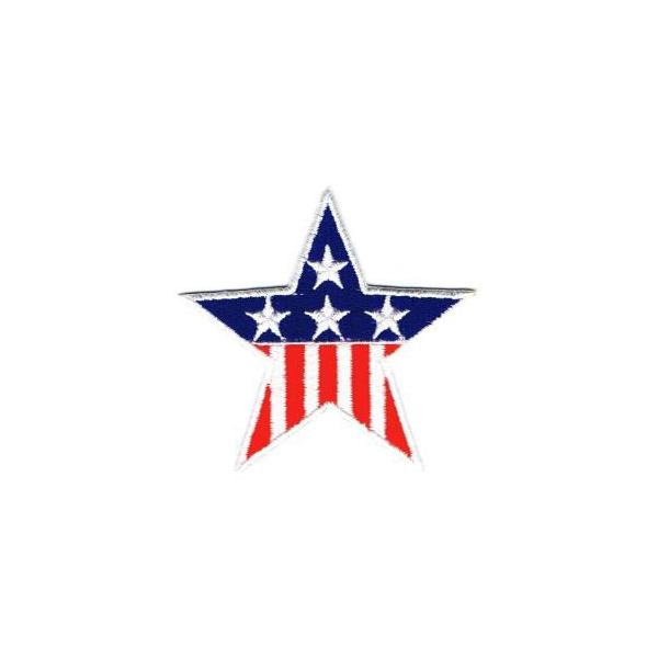 アメリカン雑貨 ワッペン 星条旗 US スター
