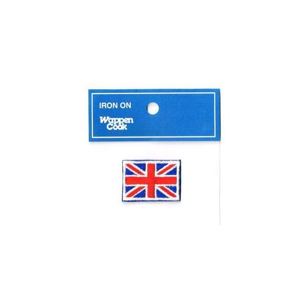 イギリス 国旗 ワッペン SS アイロン接着