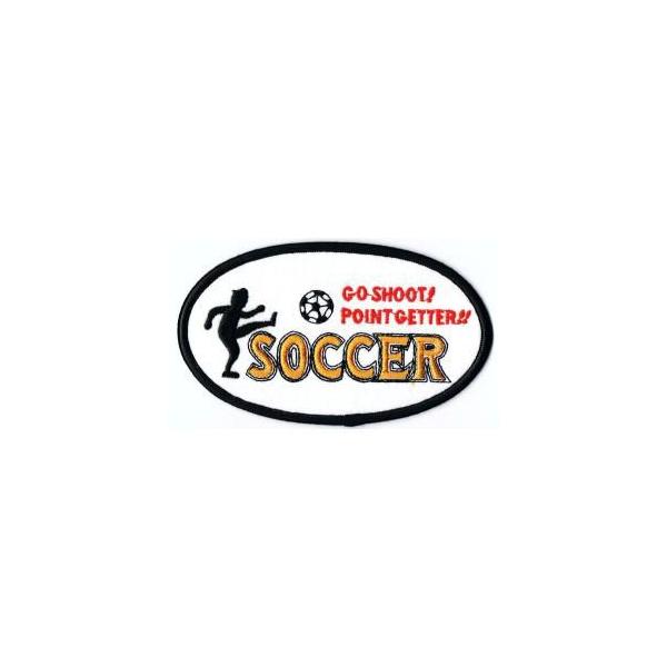 ワッペン サッカーPOINTGETTER