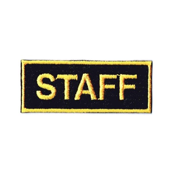 エンブレム ワッペン STAFFスクエア