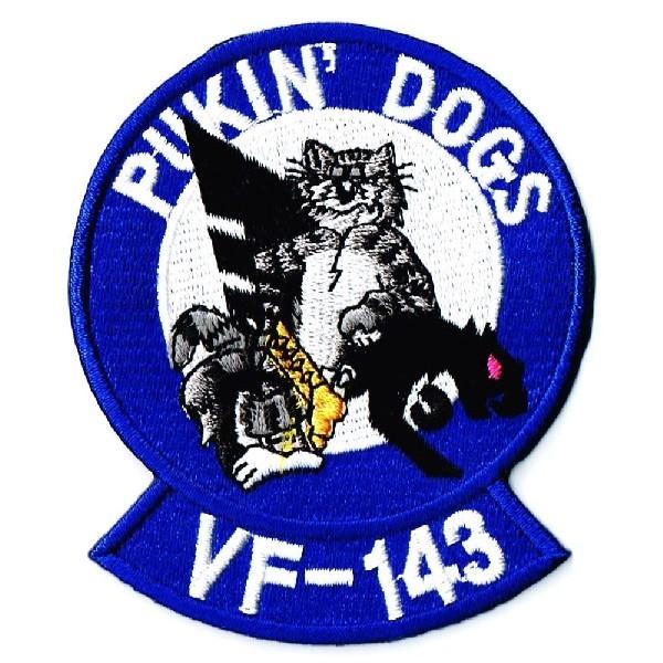 ミリタリーワッペン　TOMCAT VF-143 PUKIN'DOGS