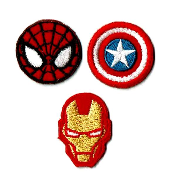 Marvel マーベル スパイダーマン キャプテン アメリカ アイアンマン 3個セット キャラクター ワッペン Spap9 ワッペン通販 Wappencook 通販 Yahoo ショッピング
