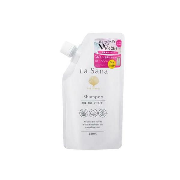 La Sana ラサーナ 海藻 海泥シャンプー 詰め替え 380ml 【メール便 送料無料】