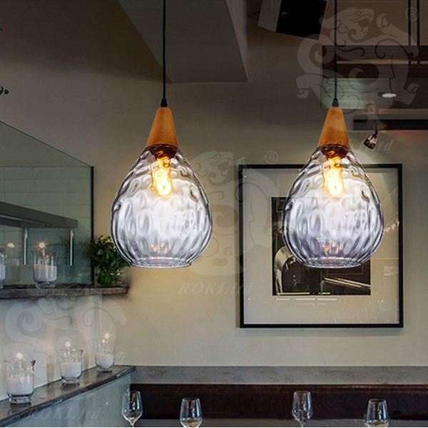 Roki照明1灯ガラス製ペンダントライトe26口金工事不要アンティーク照明器具天井照明レトロモダンライトおしゃれled対応 直径cm 3色 Buyee 日本代购平台 产品购物网站大全 Buyee一站式代购