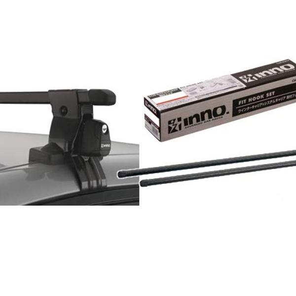 INNO レクサス 10系 UX (フラッシュレール無)用 ルーフキャリア取付3点セット INSUT + IN-B127 + K761 se