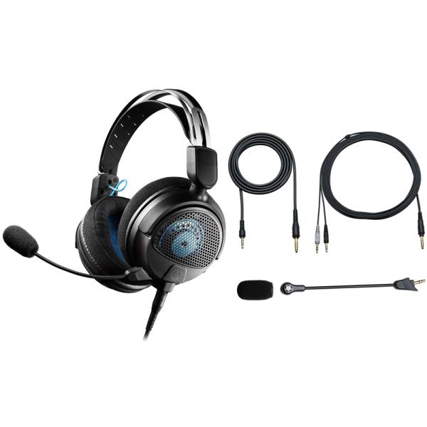 audio-technica ATH-GDL3 BK �u���b�N  �Q�[�~���O�w�b�h�z��