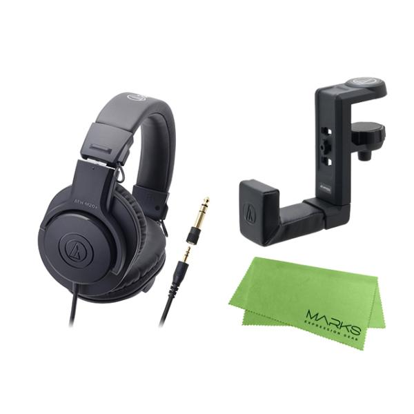 audio-technica ATH-M20x + �w�b�h�z���n���K�[ AT-HPH300 �Z�b�g [�}�[�N�X�E�I���W�i���N���X�t]�@�w�b�h�z��