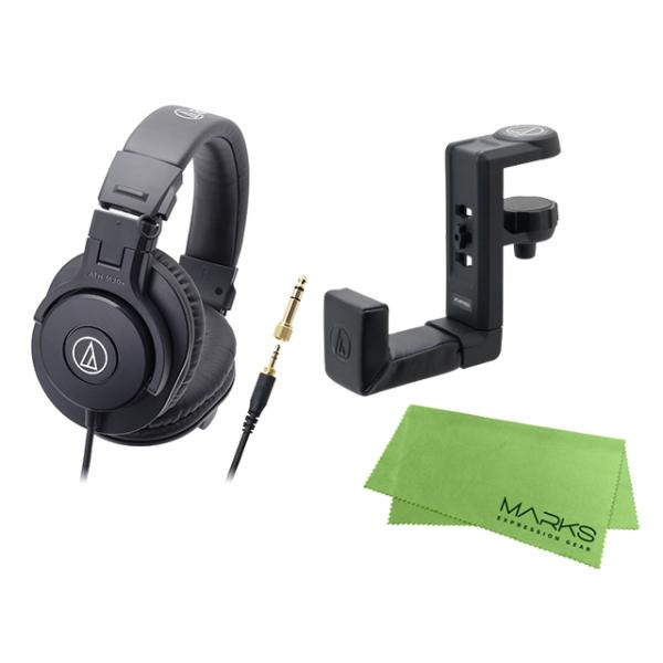 audio-technica ATH-M30x ヘッドホン　ヘッドホンハンガー付 オーディオテクニカ（audio-technica） audio-technica ATH-M30x +