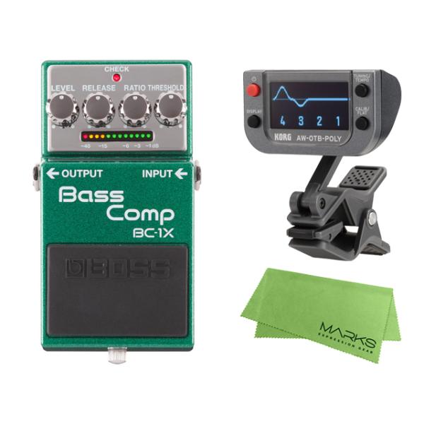 ■店舗在庫あります！即納可能!!■BOSS BC-1X Bass Comp は、ベーシストの演奏に応じて自然なコンプレッションを生み出せるよう設計された特別なモデルです。スタジオ品質のマルチバンド・コンプレッサーをコンパクト・ペダルで実現。...