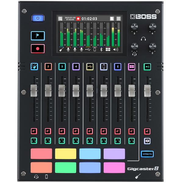 配信機器・PA機器・レコーディング機器 BOSS Gigcaster8 / GCS-8 ローランド BOSS GIGCASTER 8 [GCS-8] ストリーミング・ミキサー