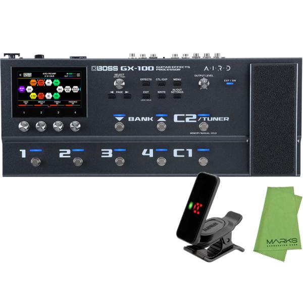 エフェクターセット BOSS OD-3 KORGチューナー他 BOSS OD-3 OverDrive 最初の1台におすすめ！ オーバードライブ