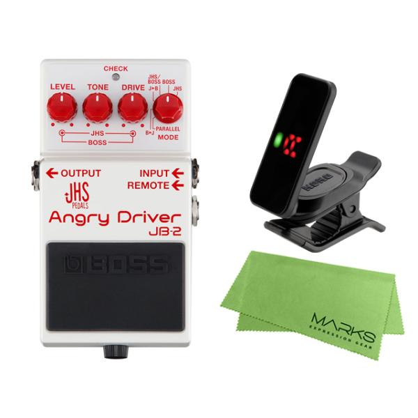 BOSS（楽器、器材） BOSS Angry Driver JB-2 + KORG Pitchclip 2 PC-2