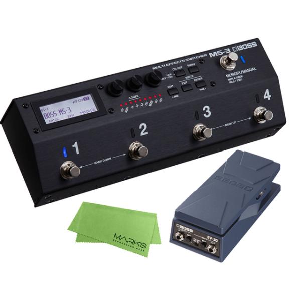 BOSS MS-3 + EV-30 セット BOSS（楽器、器材） BOSS MS-3 + EV-30 セット マルチ