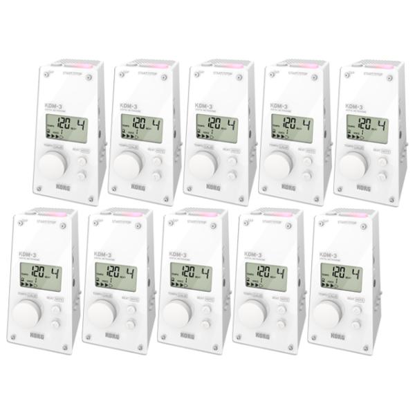 y܂ƂߔzKORG KDM-3 WH zCg 10Zbg@fW^Egm[