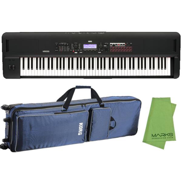 KORG KROME 88鍵盤 シンセサイザー 【キャリーケース・ペダル付