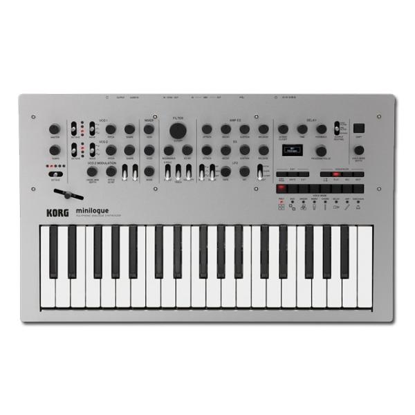 KORG minilogue シンセサイザー【配送区分D】 : マークス KORG minilogue シンセサイザー【配送区分D】 : マークス