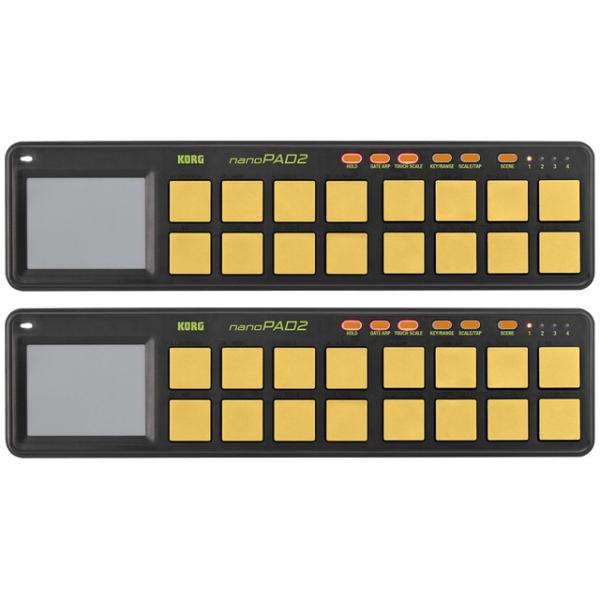 まとめ買い Korg Nanopad2 Orgr オレンジ グリーン ２個セット Usb Midiコントローラー マークスミュージック 通販 Paypayモール