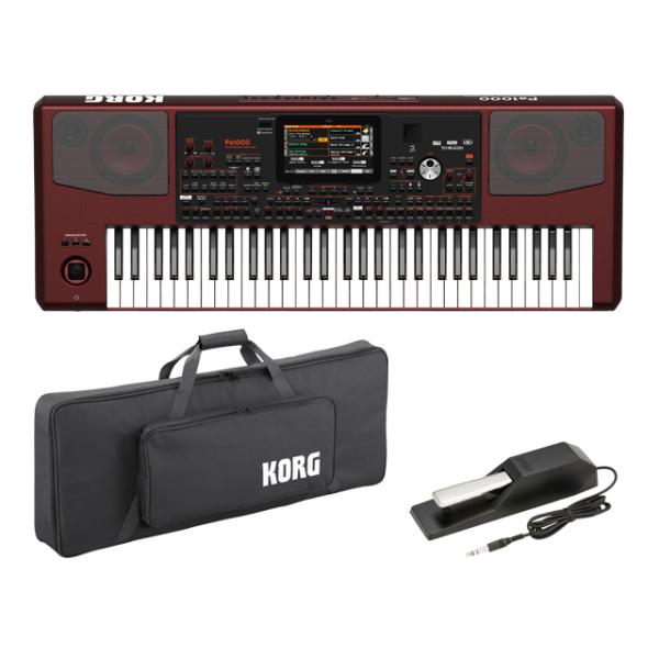 KORG（コルグ） KORG Pa1000 + 純正ソフトケース SC-Pa600/900 +