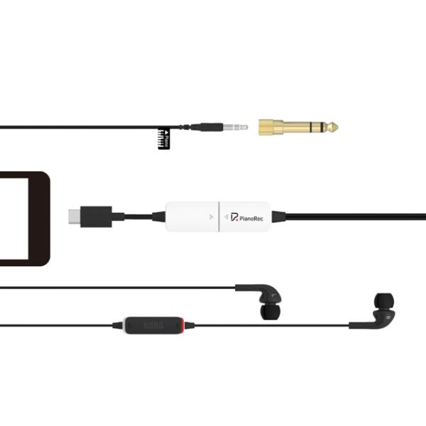 他サイト： KORG PianoRec PIANOREC ピアノレック ピアノ録音ツール【配送区分YC】の商品画像