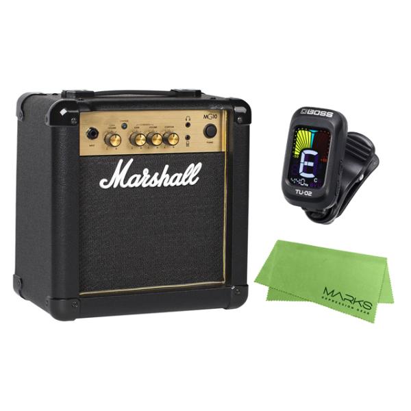 Marshall（アンプ） Marshall MG10 GOLD ［MG10G］+ BOSS TU-02