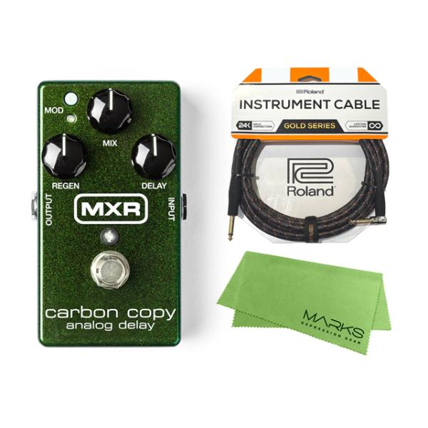 国内正規品 / MXR M169 CC ANALOG DELAY + Rolandケーブル
