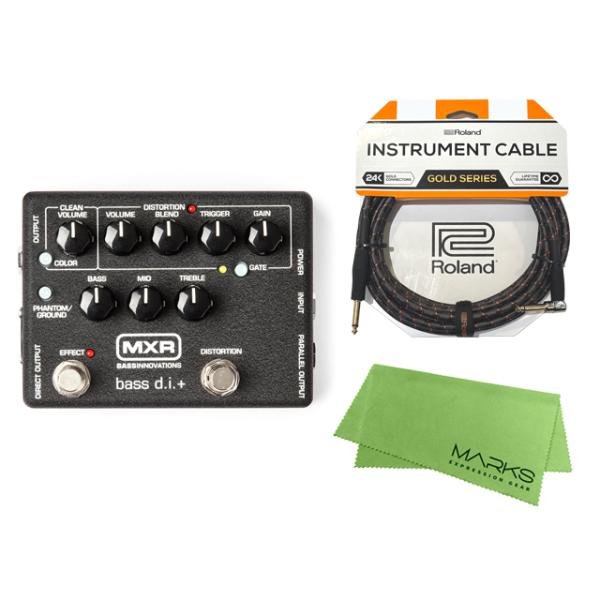 国内正規品 / MXR M80 Bass D.I. + Rolandケーブル マークス