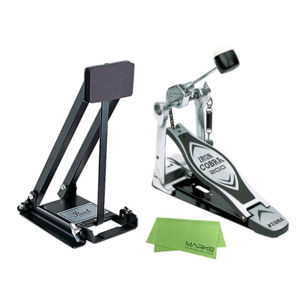 PEARL BD-10 + TAMA HP200P + �}�[�N�X�N���X �Z�b�g �o�X�h������p�g���[�j���O�p�b�h