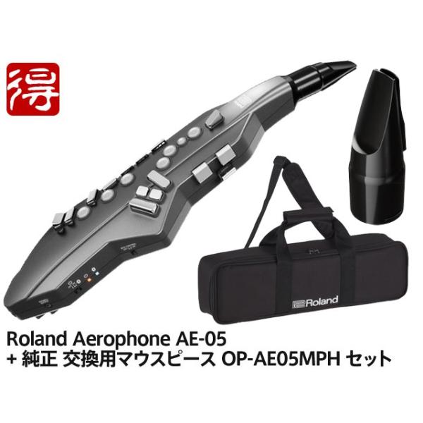 Roland Aerophone GO AE-05 + ���� �����p�}�E�X�s�[�X OP-AE05MPH �Z�b�g�@�E�B���h�V���Z�T�C�U�[