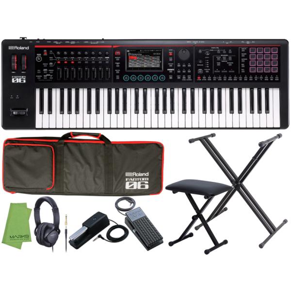 Roland FANTOM-06 �R���v���[�g �Z�b�g  61���Ճ��f���@�V���Z�T�C�U�[�^�~���[�W�b�N���[�N�X�e�[�V����
