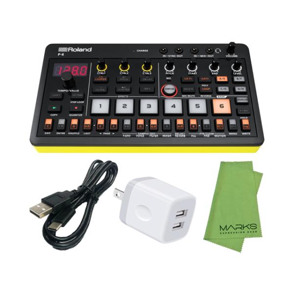 ■店舗在庫あります！即納可能!!■P-6 Creative Sampler は、Roland の定評あるサンプリング・テクノロジーをポケットサイズのガジェットに凝縮し、洗練されたグラニュラー・サウンド・デザインと強力なシーケンサーを搭載して...