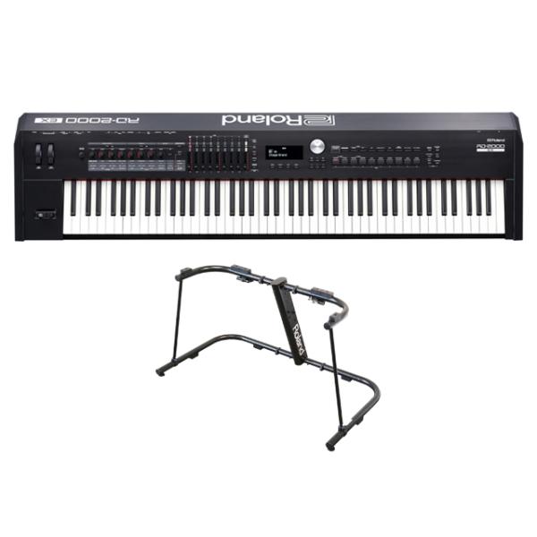 Roland RD-2000EX + 純正キーボードスタンド KS-G8B セット Roland RD-2000EX + 純正キーボードスタンド KS-G8B セット