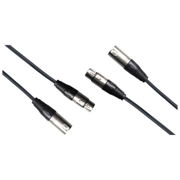 【まとめ買い】TRUE DYNA TDXLR-05 XLR オス-メス 5m ２本セット　マイクケーブル