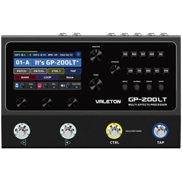 【国内正規品】VALETON ヴェイルトン GP-200LT　マルチエフェクター