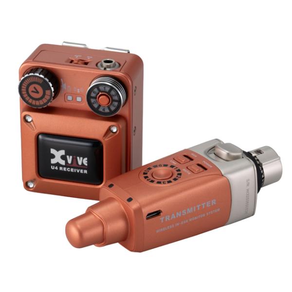 XVIVE エックスバイブ  Xvive U4 Limited Color Orange [XV-U4/OR] オレンジ　インイヤーモニターワイヤレスシステム