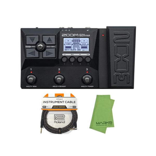 他サイト： ZOOM G2X FOUR + Roland ケーブル セット　ギターエフェクターの商品画像