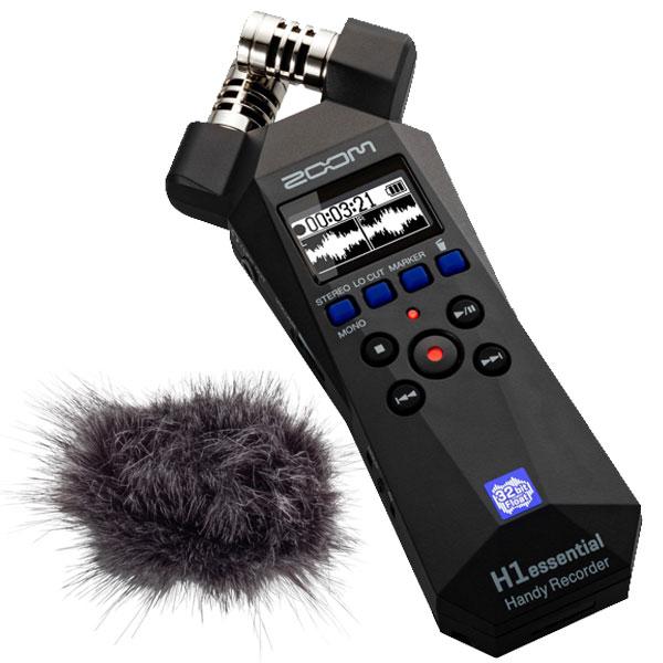 他サイト： ZOOM H1essential + ウィンドスクリーン WSH-1e セット　ハンディーレコーダーの商品画像
