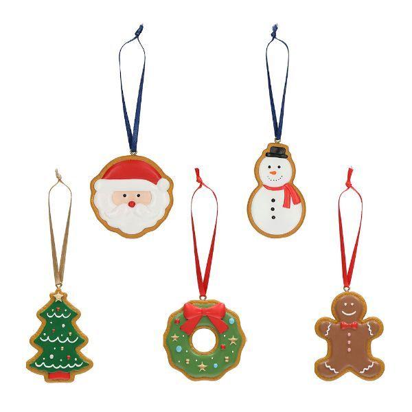 樹脂オーナメント アイシングクッキー サンタ クリスマス Xmas インテリア 飾りデコレーション スイーツ マークス Chi O03 Online Mark S 通販 Yahoo ショッピング