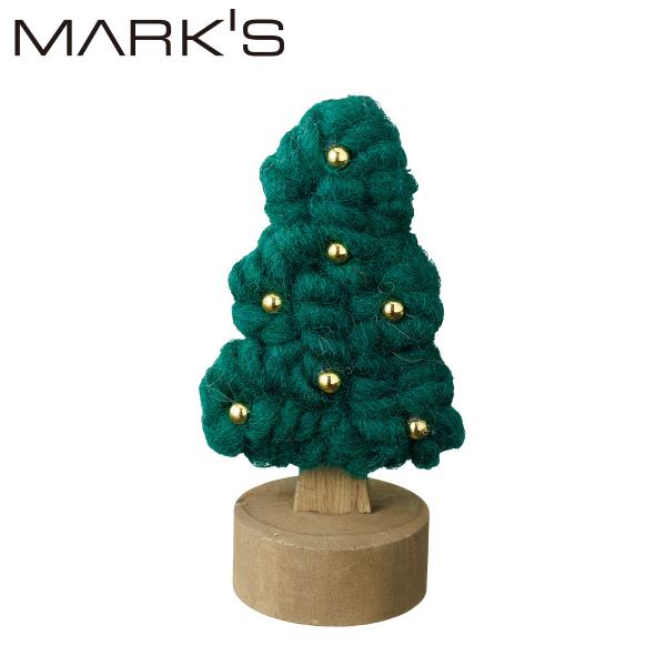 モコモコツリー ツリー クリスマスツリー クリスマスグッズ インテリア 卓上 飾り ハンドクラフト 手作り ハンドメイド マークス