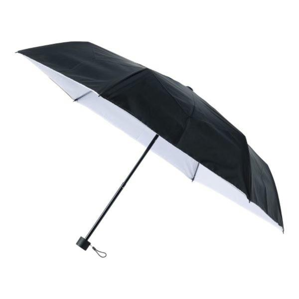 estaa 遮光折傘 ハニカム断熱 ミニ 55cm 日傘 折りたたみ UVカット 遮光効果 ブラック 軽量 晴雨兼用 コンパクト 耐風性 携帯用 収納袋付き