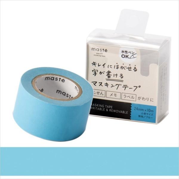 水性ペンで書けるマスキングテープ 小巻24mm幅 マステ ブルー Mst Fa05 Bl Online Mark S 通販 Yahoo ショッピング