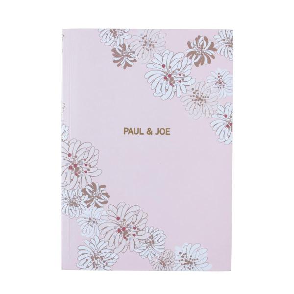 ポール ＆ ジョー ラ・パペトリー ノート・A5 クリザンテーム・ピンク マークス 花柄 ポールアンドジョー PAUL & JOE 罫線ノート 7mm罫線 薄型