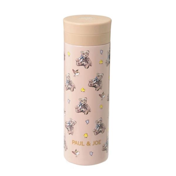 パリの人気ブランド「ポール &amp; ジョー」のランチタイムを彩る「ブレイクタイム」コレクションのスリムボトル。細身なシルエットで人気のボトルから、淡いラテのカラーリングにテディベアのモチーフのデザインが新登場。保温・保冷が可能な真空2層...