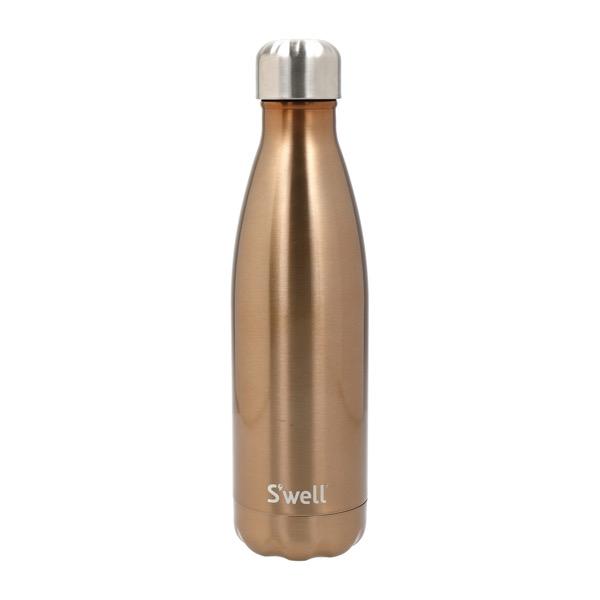 ステンレスボトル・17oz・500ml パイライト 水筒 保冷 保温 プレゼント ギフト おしゃれ シンプル 大人 マイボトル S'well スウェル