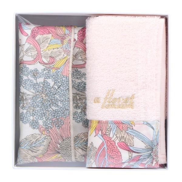 ギフトセット ハンドタオル ティッシュカバー Floret London 花柄 フラワー ピンク アンジェリカ ガーラ リバティ ロンドン マークス Zrddi Hk03 Pk Online Mark S 通販 Yahoo ショッピング