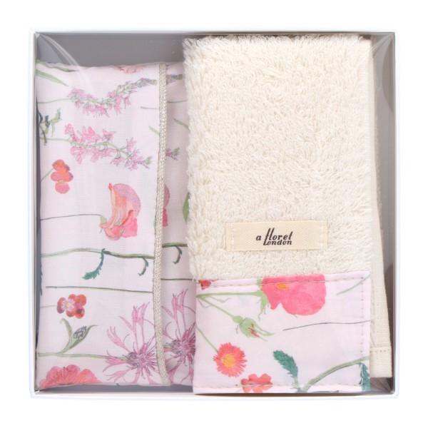 別注 ギフトセット ハンドタオル ティッシュカバー Floret London 花柄 フラワー ピンク スプリングガーデン リバティ ロンドン マークス Zrddi Hk03 Pk1 Online Mark S 通販 Yahoo ショッピング